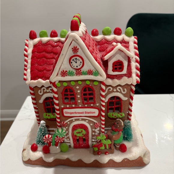 Lit Gingerbread Village Gingerbread Station by
Valerie - Picture 7 of 15